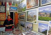 Художественная лавка в Покхаре