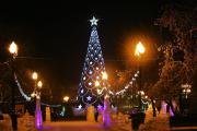 Иркутск предновогодний. Главная елка города